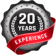 20 Years Experience